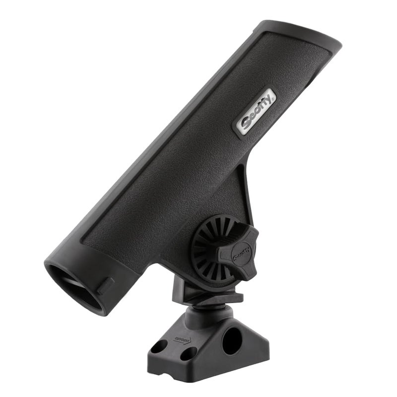 Scotty #350-BK Rodmaster II Rod Holder Black with 241 Side Deck Mount, Small - Image 4